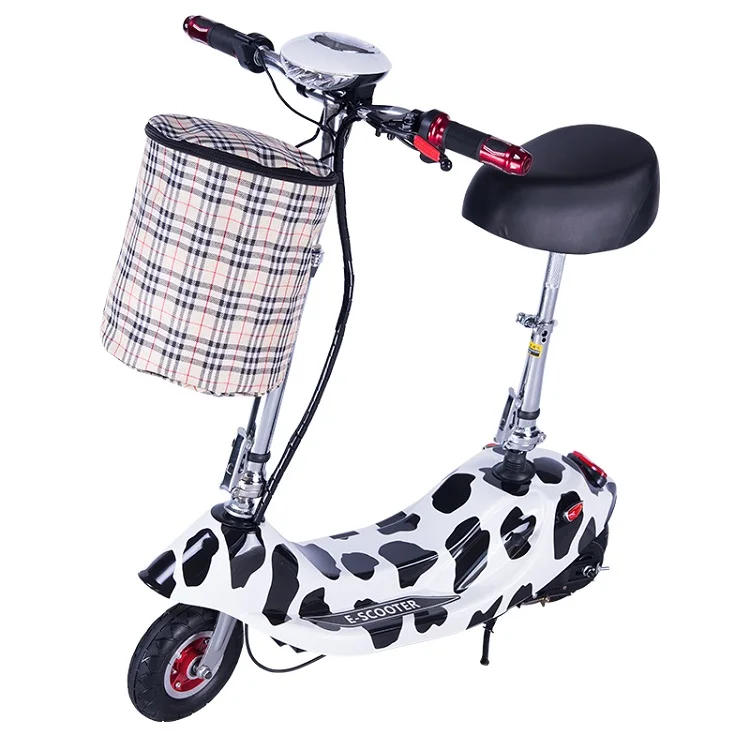 
New 2 Wheels Folding Motorcycle Fashion Sport Fat Tire E Mobility Scooter Fast E Electric Scooter With Seat For Adults 