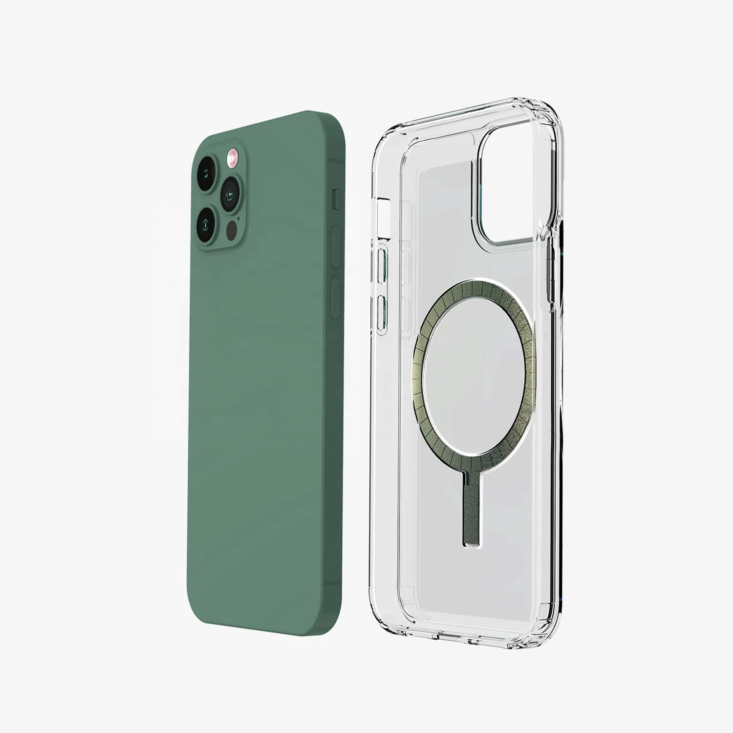  Магнитный чехол для iPhone 12 противоударный мобильного телефона