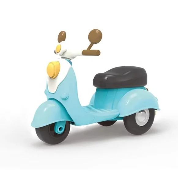 Forest Family Furniture Sets Kids Pretend Toys Mini Dollhouse Motorbike Refrigerator Educational Role Play Toys