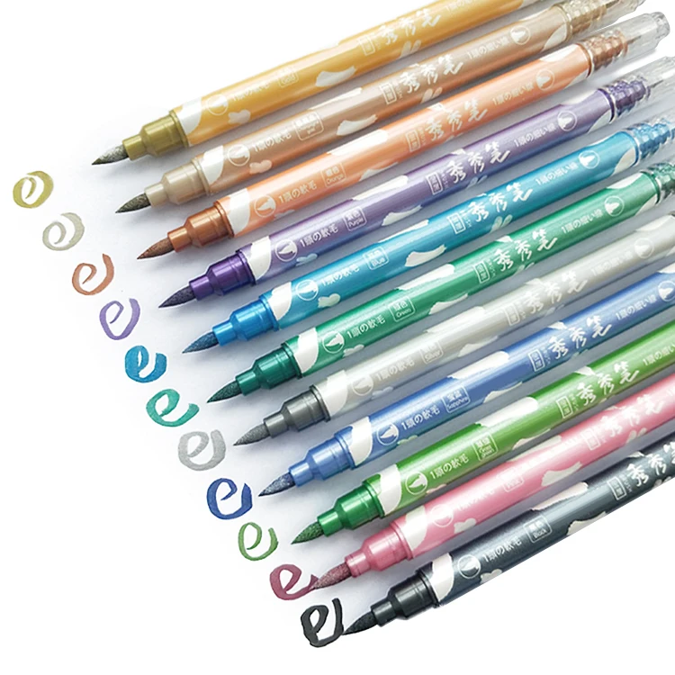 Керамические, стеклянные, пластиковые, металлические маркеры, металлические маркеры, кисть, ручки