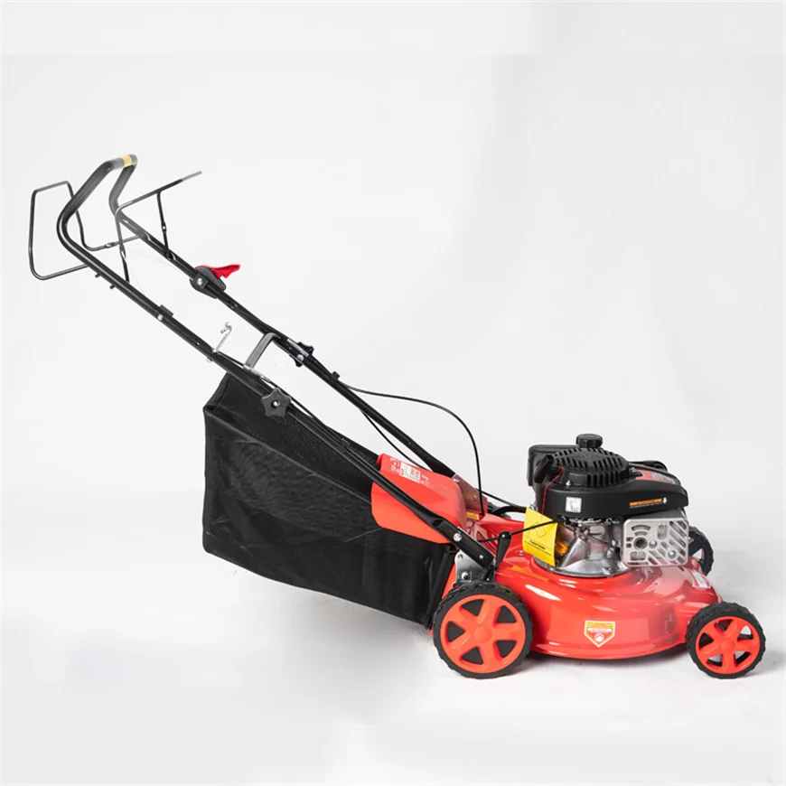 Wholesale Garden Tools 18Inch 139CC Hand Push Lawn Mower Blades For Grass Cutter Weeder Gas Lawn Mower