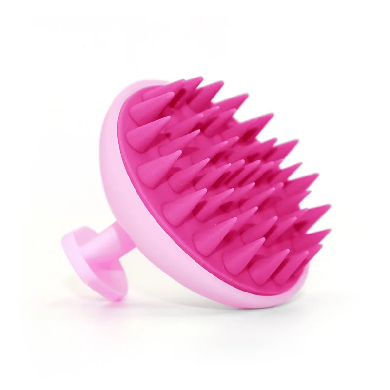 Custom Logo Wholesale Kids Hair Scalp Massager Shampoo Grooming Silicone Multifunction Shampoo Brush
