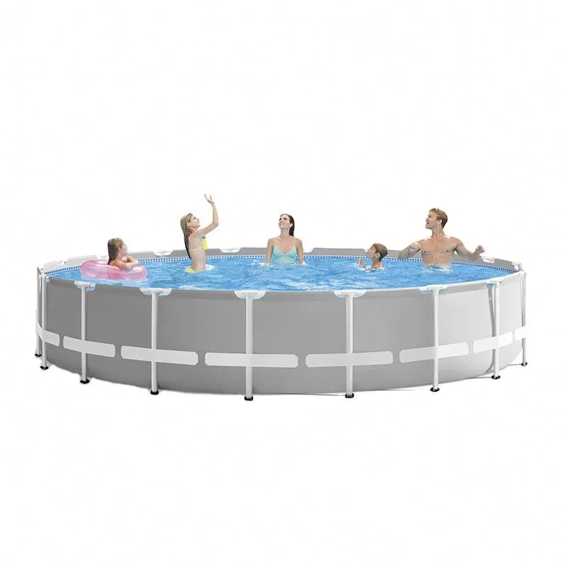 26700 Hot Selling Gray Round Pipe Rack Structural Pools Frame Outdoor Swimming Pool