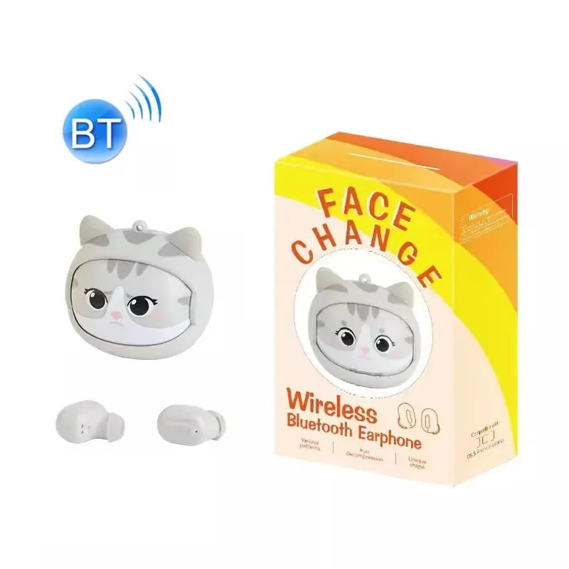 2023 New Blue Tooth Fone De Ouvido Sem Fio Kawaii Tws Earbud & In-Ear Bt Mini Earphone Baratos Anc Child Earbud For Kids