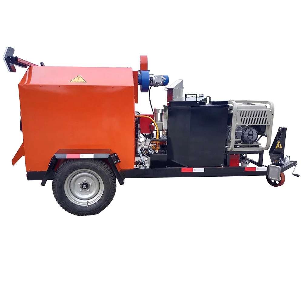 Engineering Asphalt Mixer Mobile Waste Mixer Hot Recycling Mixing Machine Tarmac Heating Repair Machine