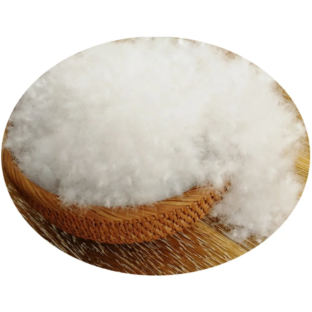 High Quality RDS 90% Washed White Goose Down For White Goose Down Filler And Men Down Jacket Goose