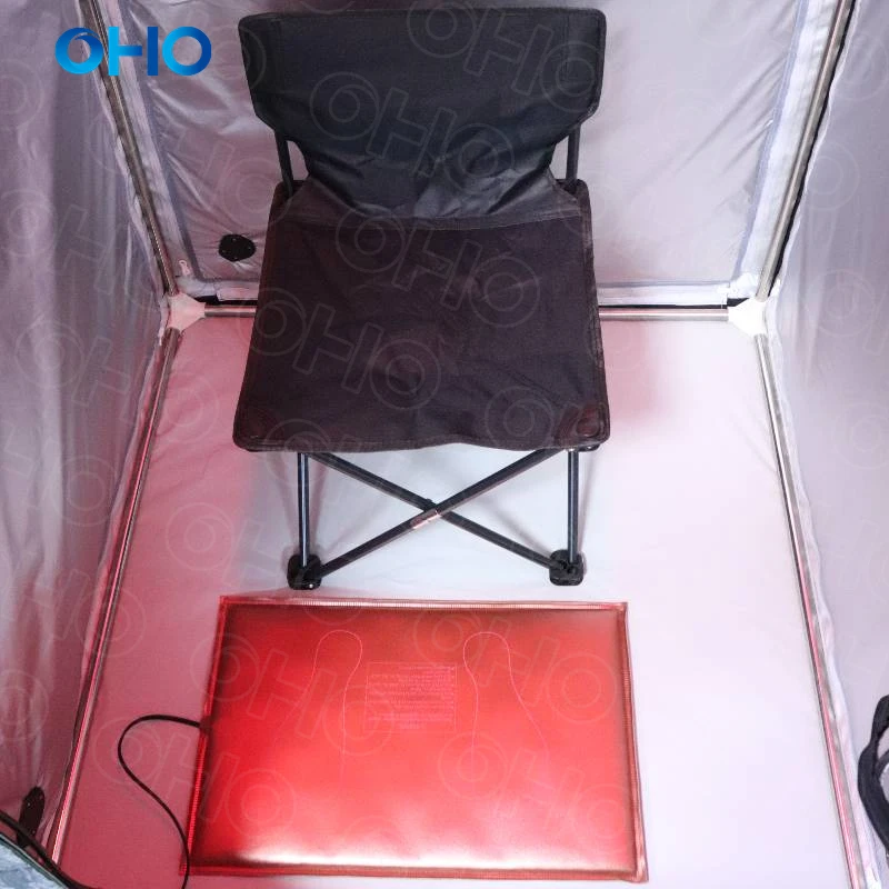OHO New Arrival Home Use Far Infrared Sauna Tent Portable Sauna Room can Custom Size Logo