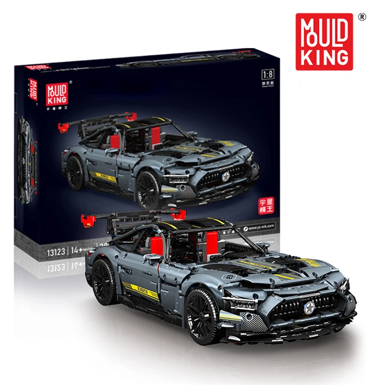 Factory Direct Supply Mould King 13123 Rc App Building Block Car Model Educational Diy Toys Moc block toys