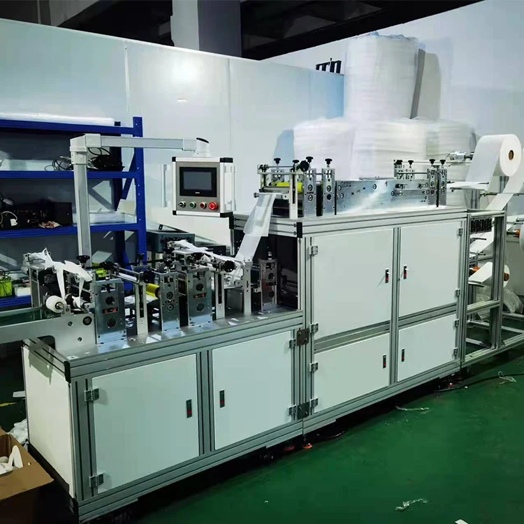 China Ultrasonic Bathroom Spa Hotel USe Nonwoven Disposable Shoe Slipper Making Machine
