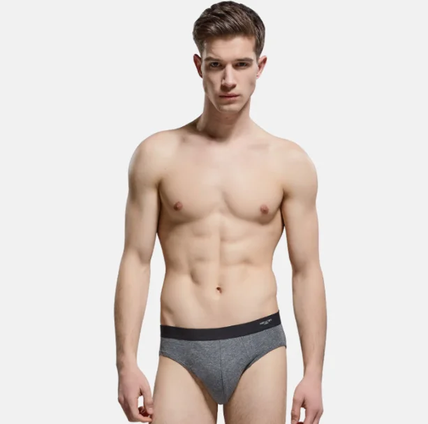 Custom Breathable Your Own Brand Mens Sexy Tanga Brief Breathable Underwear Cotton for Men