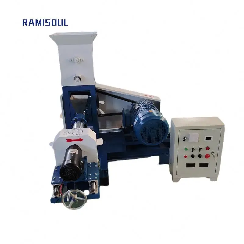 2-20TPH double twin screw oil machine soya oil  DRY Soybean extruding machine Soybean Extruder