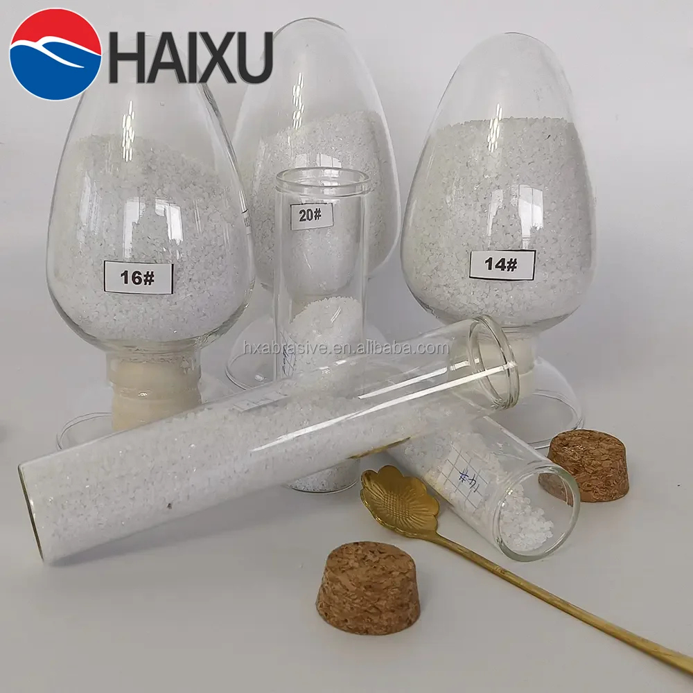 Sand Blasting Media Manufacturer White Fused Alumina Brown White Corundum Aluminium Oxide