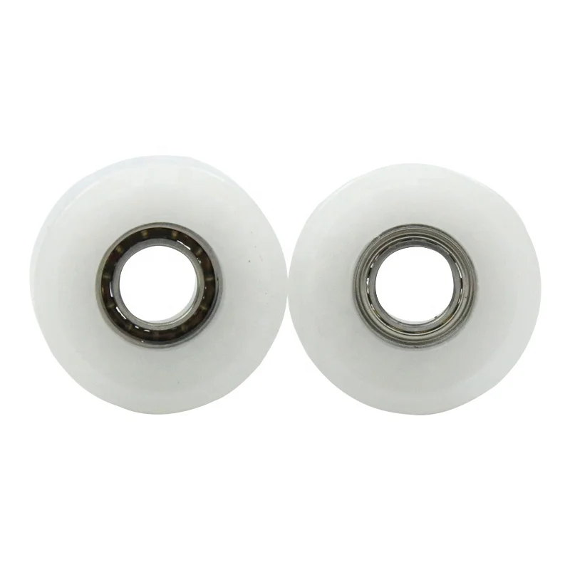 Factory wholesale 695z Pulley POM 440c stainless Steel Roller wheel For sliding doors wardrobe Rowing Machine seat polyurethane roller with bearing