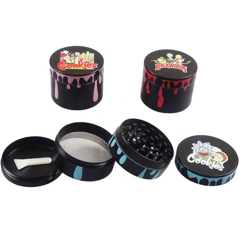  Hot Selling Wholesale Factory Direct Smoking Accessories Weed Grinder 50mm Custom Logo