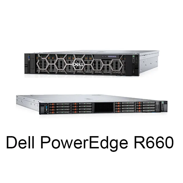 New &  Original De ll PowerEdge R660 server Intel Xeon Gold 8470N HDD 1U 2-Socket Processor rack server