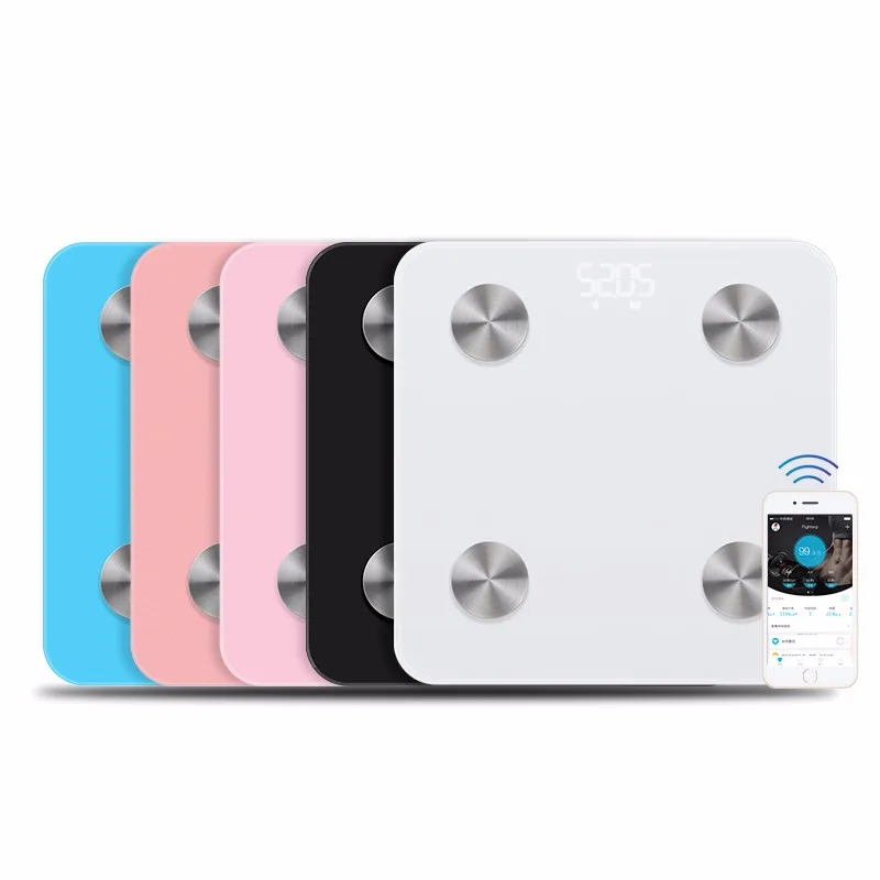
Wholesale China factory electronic smart scale wireless bathroom weight scale with blue tooth 