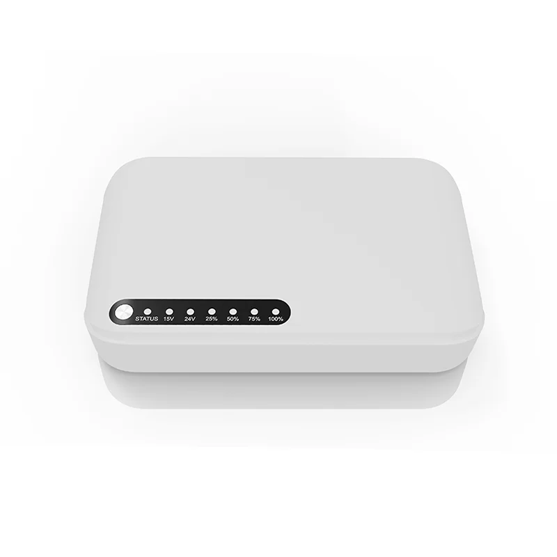 SKE UPS Power Bank Lithium Battery DC UPS 5V 9V 12V POE 15V 24V 18W Mini UPS para Router y Modems