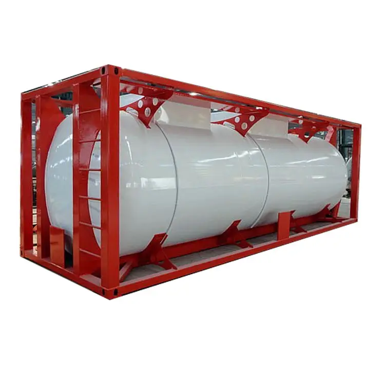 
Jinshuilong ISO above ground diesel petrol flex tank container 