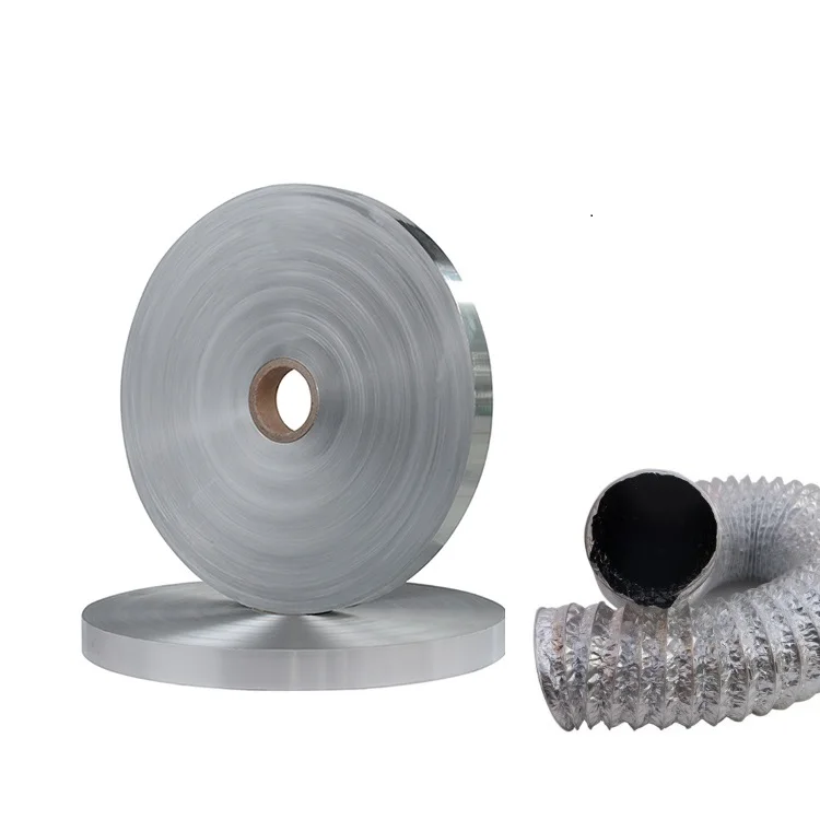 Air Duct Material Aluminum Polyester Foil with 25 micron Thickness