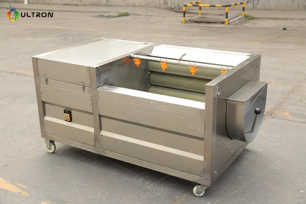 Ultron 200 кг/ч, промышленная машина для очистки картофеля, чеснока, моркови, машина для очистки овощей, стиральная машина