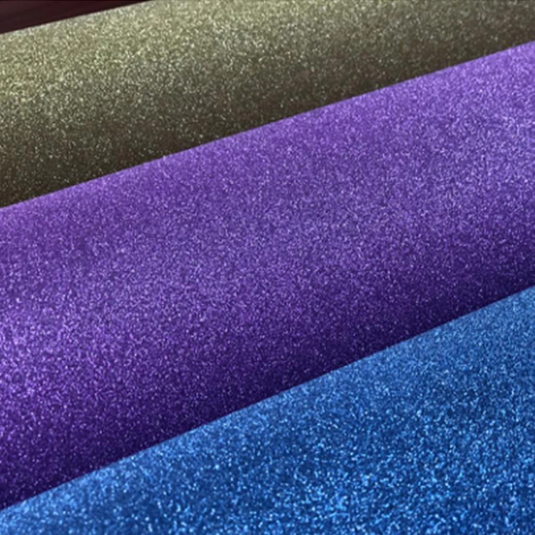 Support Samples Customized 3D Laminating Glitter Film For Gift Wrap Decorative
