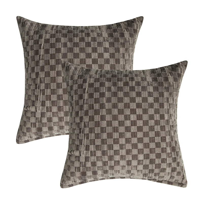 18x18 Inches Handwoven Tufted Cases Textured Colorful Pillow Decorative Cushion Cases With Tassel For Kid Bed