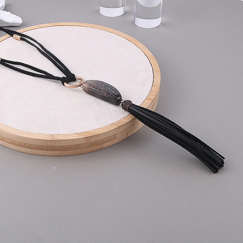 Wholesale custom jewellery for Women Stone Hand made Hight Quality Chunky Gold plated Necklaces