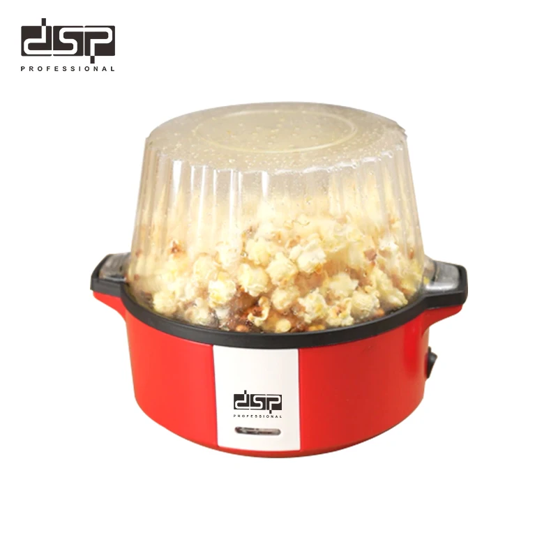 Non Stick Coating Food Grade Material One Key Operation Concentrated Energy Heating Chassis Popcorn Maker