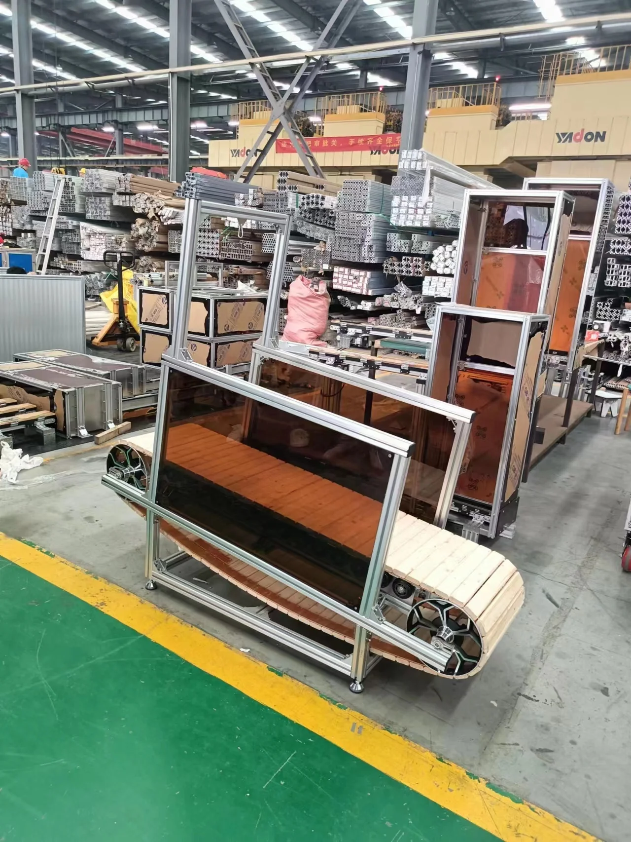 Профессиональная алюминиевая беговая дорожка для собак