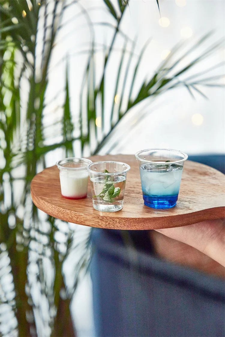 Giant Personalized Dessert 115Cc Pet Cold Beverage Disposable Glow In Dark Plastic Cup