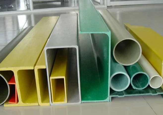 Factory supply Pultruded structural fiberglass reinforced plastic I beams Fiberglass I beam H beam