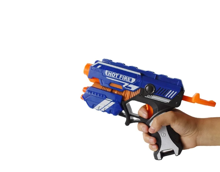 Wholesale Cheap Parent-Child Interactive Toy Gun Soft Safe Manual Plastic Soft Bullet Gun