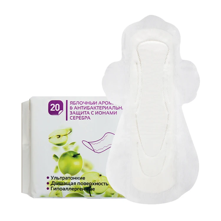 Оптовая продажа, женские прокладки из органического хлопка, одноразовые менструальные гигиенические прокладки, частная торговая марка