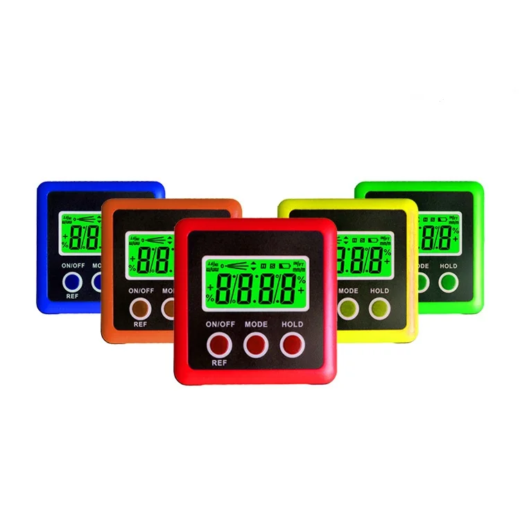 Mini level ruler aluminum alloy magnetic multi-function mini electronic digital display inclinometer DL134