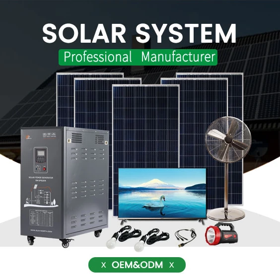 Sunworth Complete 3kw 5kw 6kw 8kw 10kw Off Grid Home Solar Energy Systems Outdoor Generator App