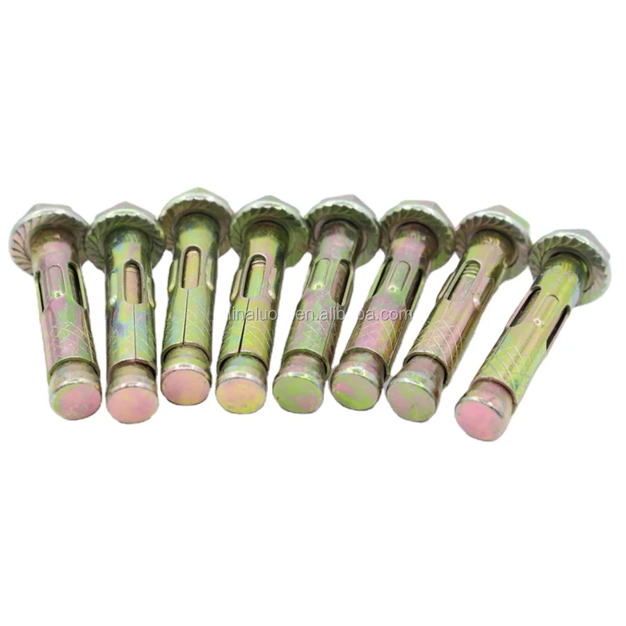 sleeve anchor with closed hook bolt M6-M24 zinc plated surface treatment