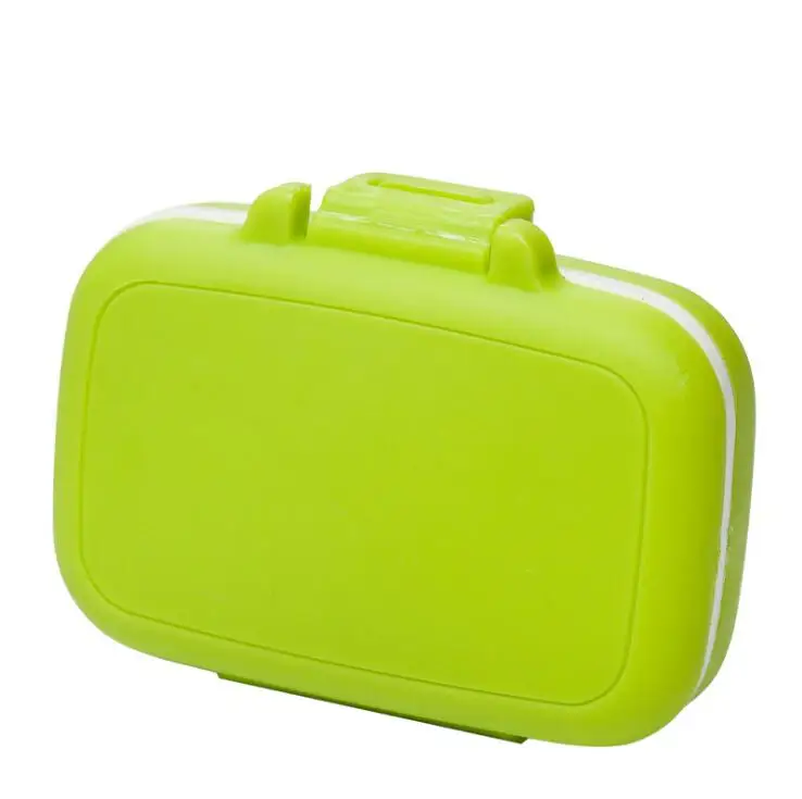 Mini Portable Plastic PP Storage Container Jewelry case  Pill box Organizer  Pill Medicine Case