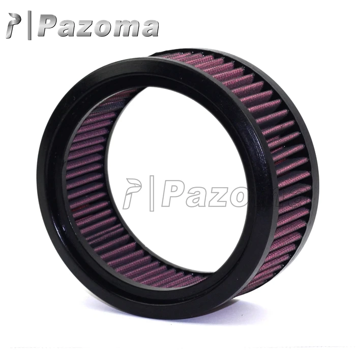 Круглый воздушный фильтр высокого потока хлопок марли мотоцикл воздухоочиститель для Harley Davidson KN E3226