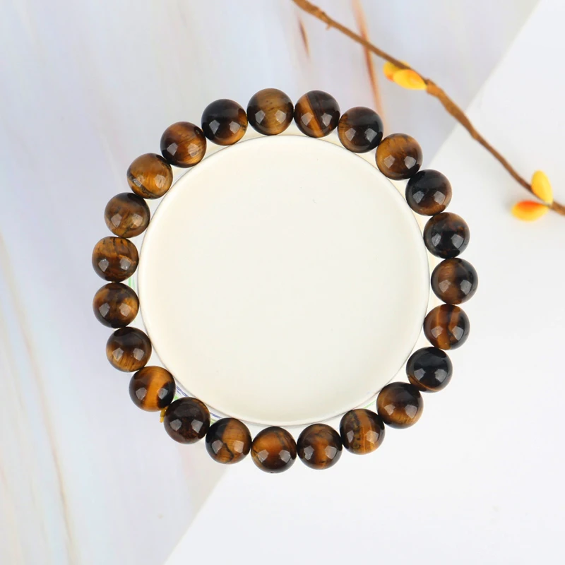 Wholesale natural 8 mm crystal beads healing stone crystal bracelet wedding gifts for guests