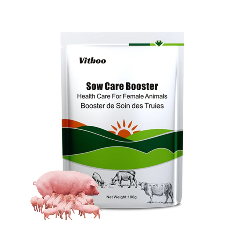 pig feed additive animal health care products sow care supplement pig sow milk booster enhance mother milk for piglets