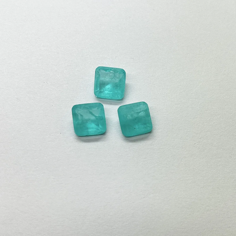 Multicolor  Paraiba Tourmaline Glass Gems