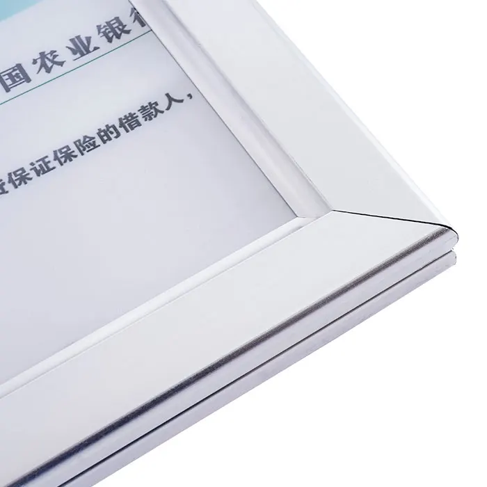 Single Side Poster Snap Clip Open Frame Light Box Advertising Custom Led Wall-Mountedlight Box