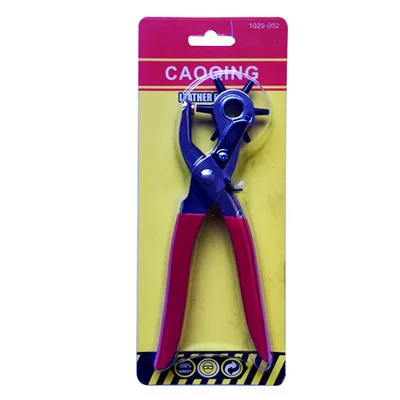 Household Rubber handle carbon steel punch plier set ordinary cheap plier