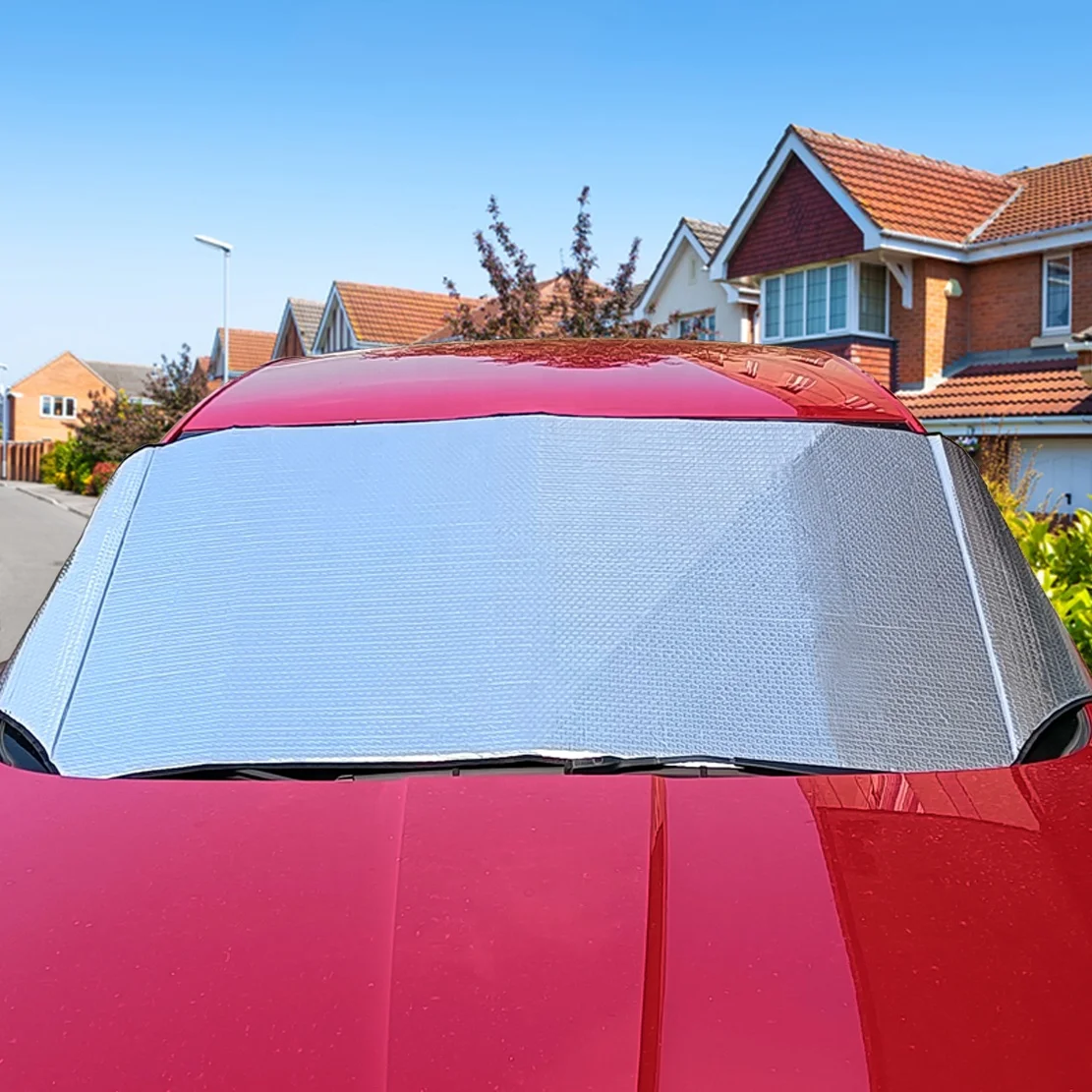 Factory Direct High Quality Foldable Front Window Car Windscreen Sun Shade