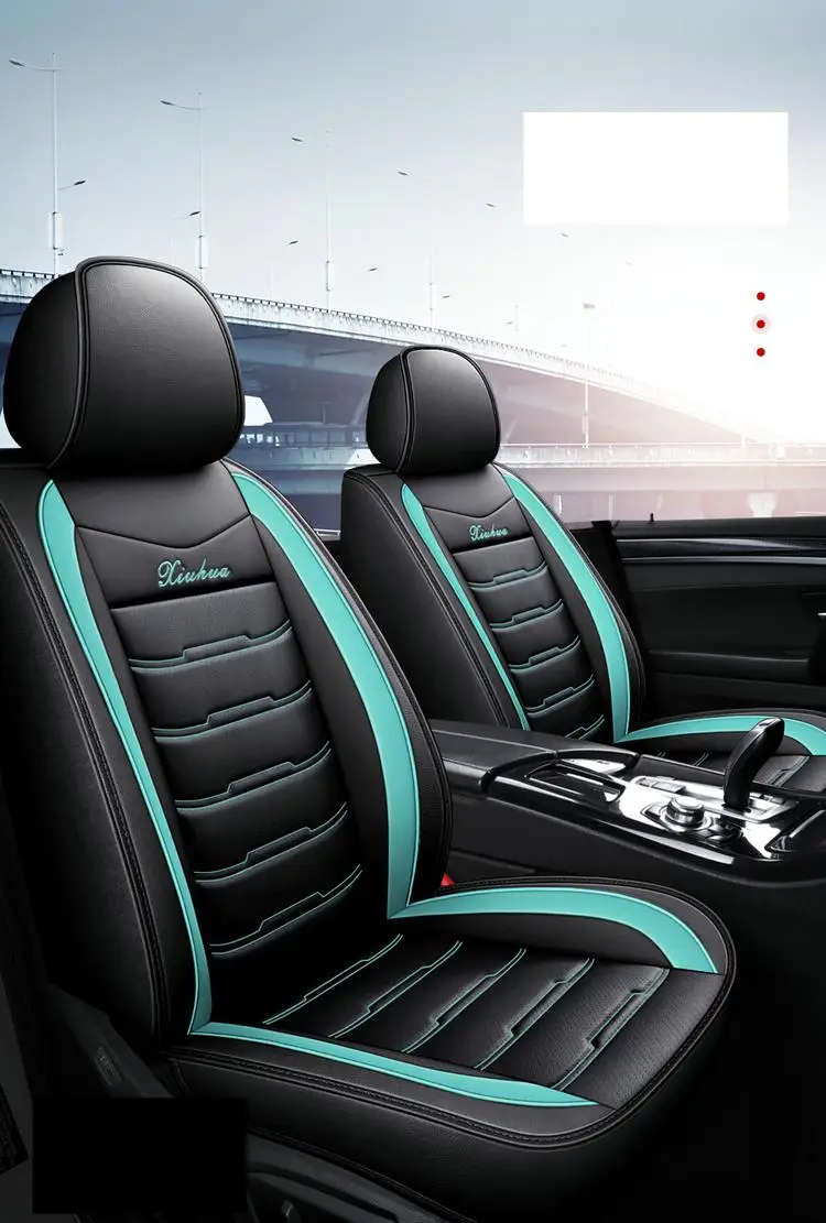 Wholesale Luxury Design Car Seat Cover Full Set PU Leather Car Seat Covers