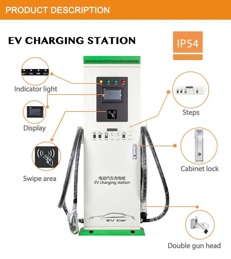 
KAYAL DC Double Gun EV Charging Station 30KW 40KW 45KW 60KW 120KW 160KW 180KW 240KW 360KW Electric Vehicle Charger Station 