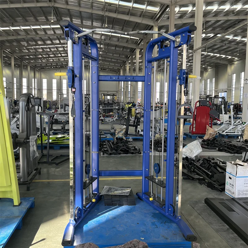 Multi Functional Trainer Dual Pulley Commercial Gym Fitness Sports Equipment Pull Up Cable Crossover Machine
