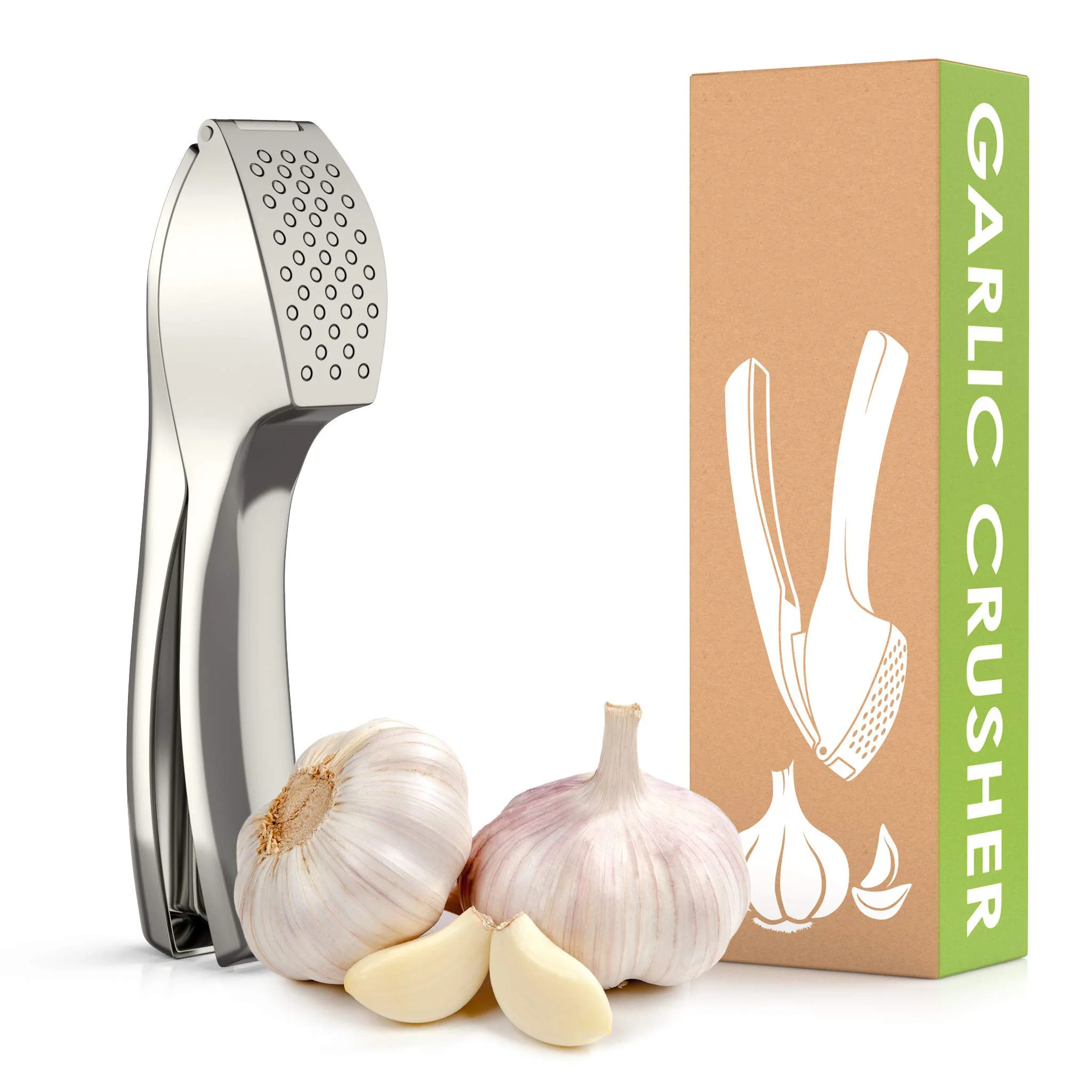 Kitchen Fruit & Vegetable Tools Set Spice Grinder Garlic Press Ginger Crusher for Spices Grinding Zinc Alloy Garlic CHOPPER