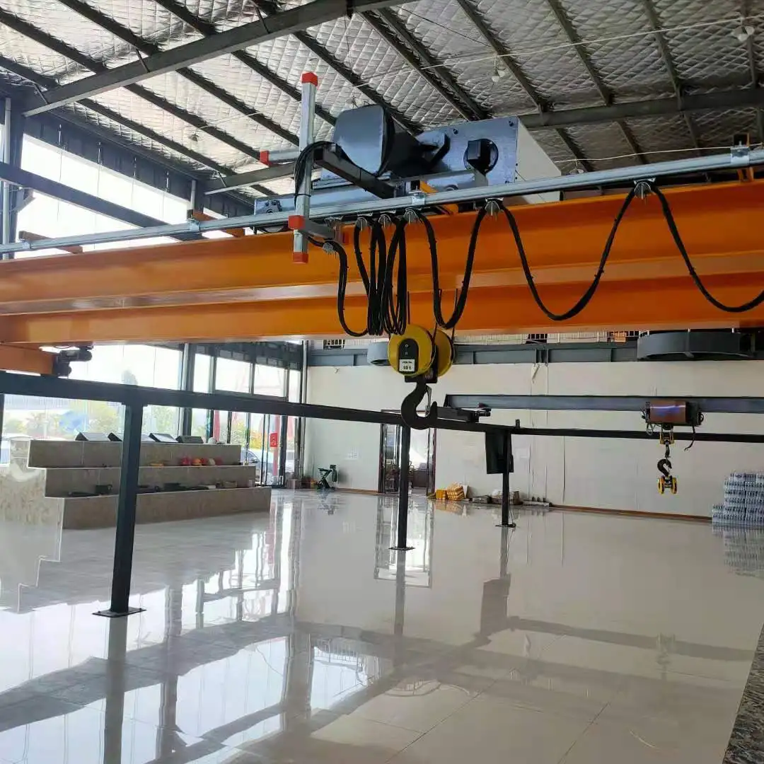 5~50 ton European hoist double beam bridge crane