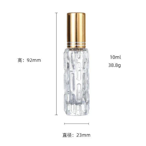 Luxury high quality empty refillable custom perfume bottles